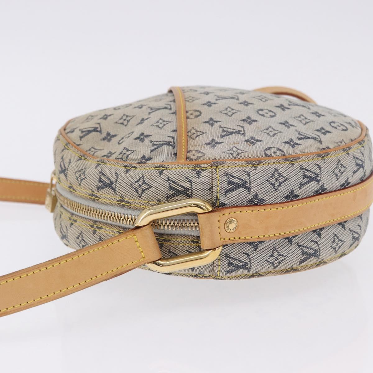 LOUIS VUITTON Monogram Mini Jeanne GM Shoulder Bag Blue M92000 LV Auth BA14188
