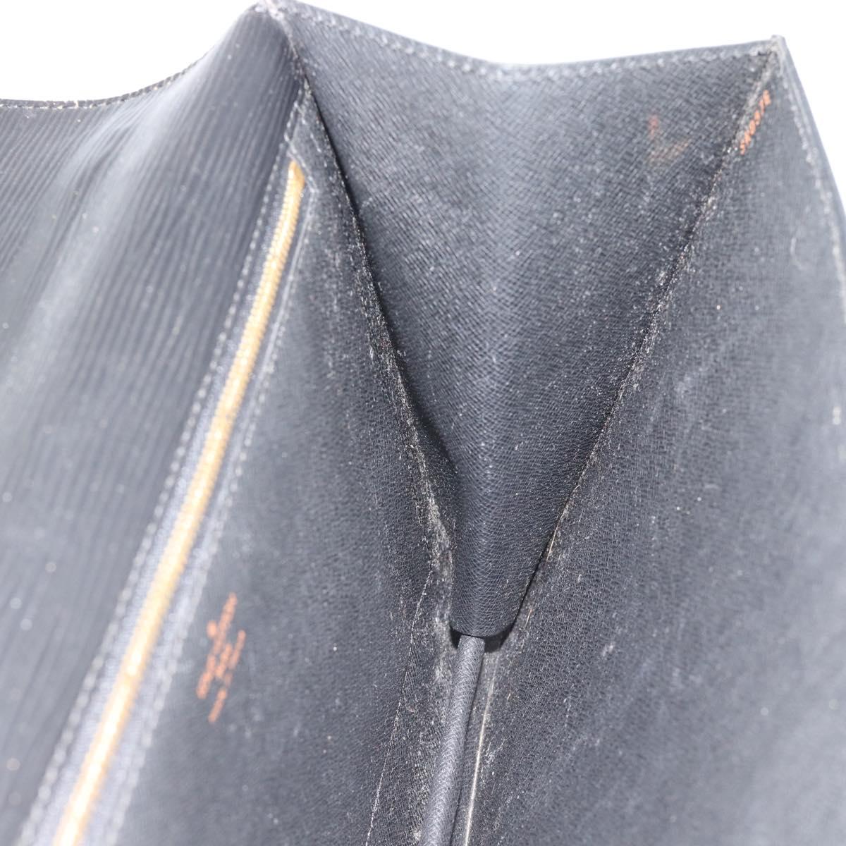 LOUIS VUITTON Epi Monceau 28 Hand Bag Black M52122 LV Auth BA14189