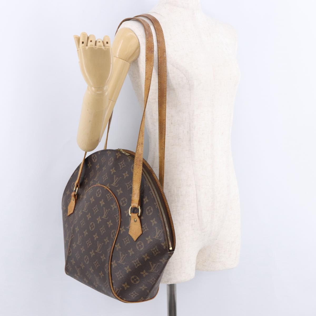 LOUIS VUITTON Monogram Ellipse Shopping Shoulder Bag M51128 LV Auth BA14194