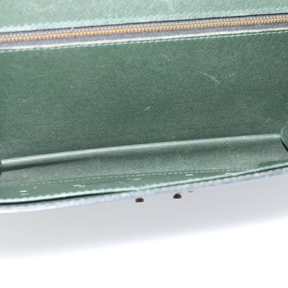 LOUIS VUITTON Taiga Pochette Kourad Clutch Bag Epicea M30194 LV Auth BA14197