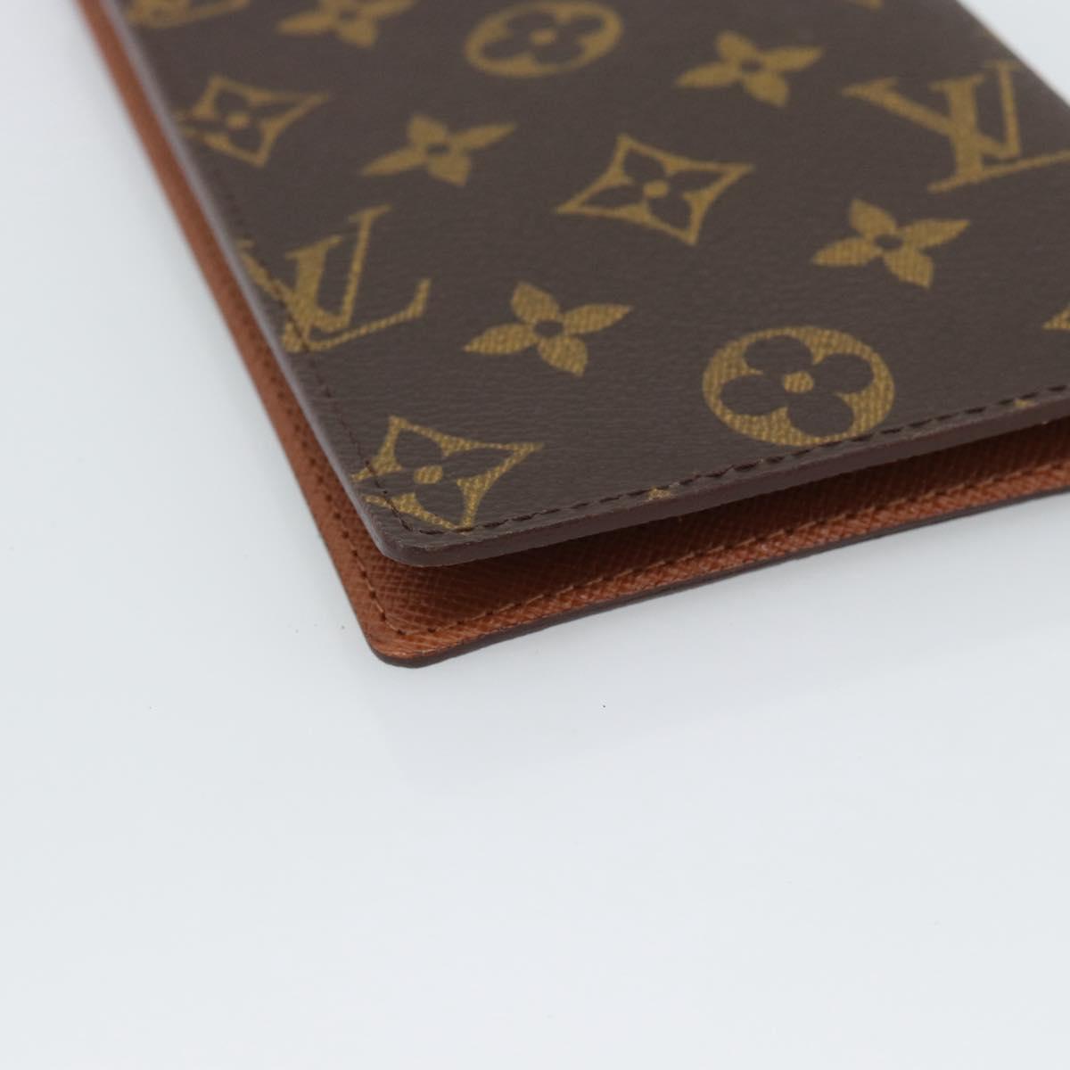 LOUIS VUITTON Monogram Porte Valeurs Cartes Credit Wallet M61823 LV Auth BA14220