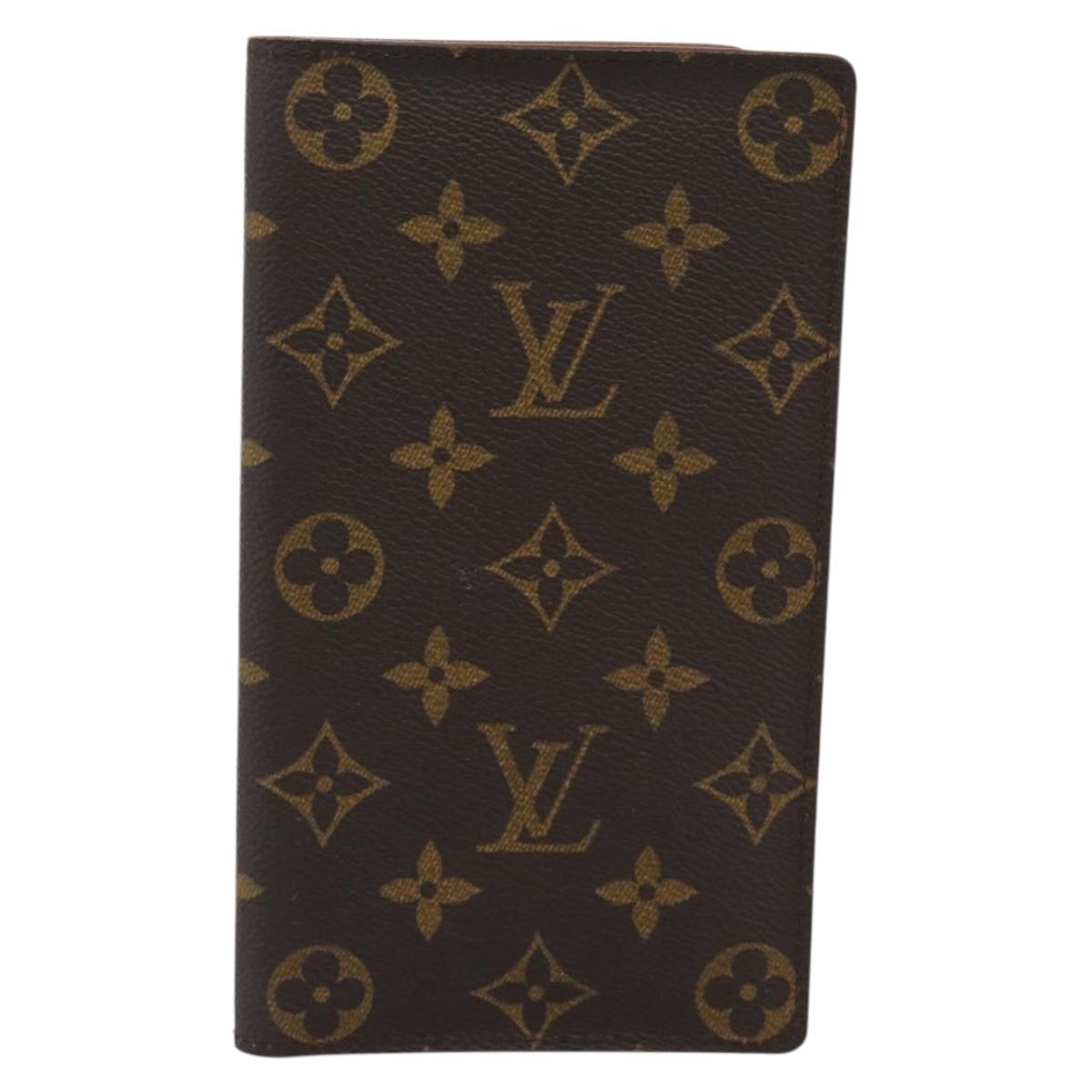 LOUIS VUITTON Monogram Porte Valeurs Cartes Credit Wallet M61823 LV Auth BA14220