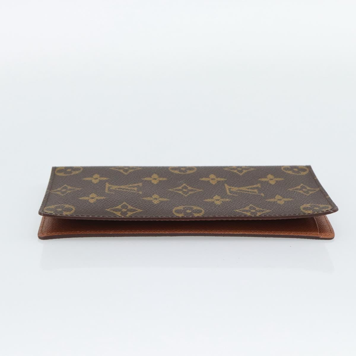 LOUIS VUITTON Monogram Porte Valeurs Cartes Credit Wallet M61823 LV Auth BA14220
