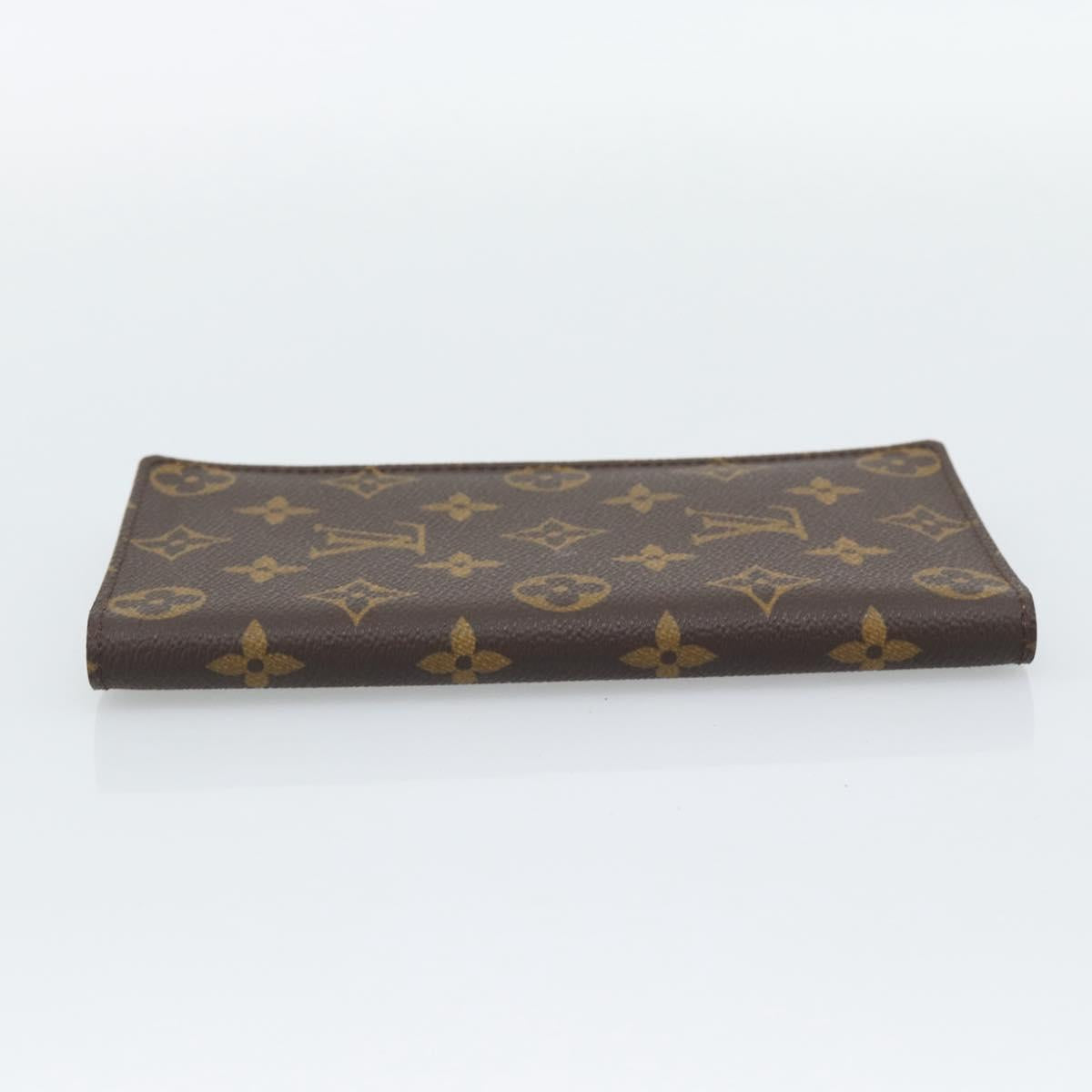 LOUIS VUITTON Monogram Porte Valeurs Cartes Credit Wallet M61823 LV Auth BA14220