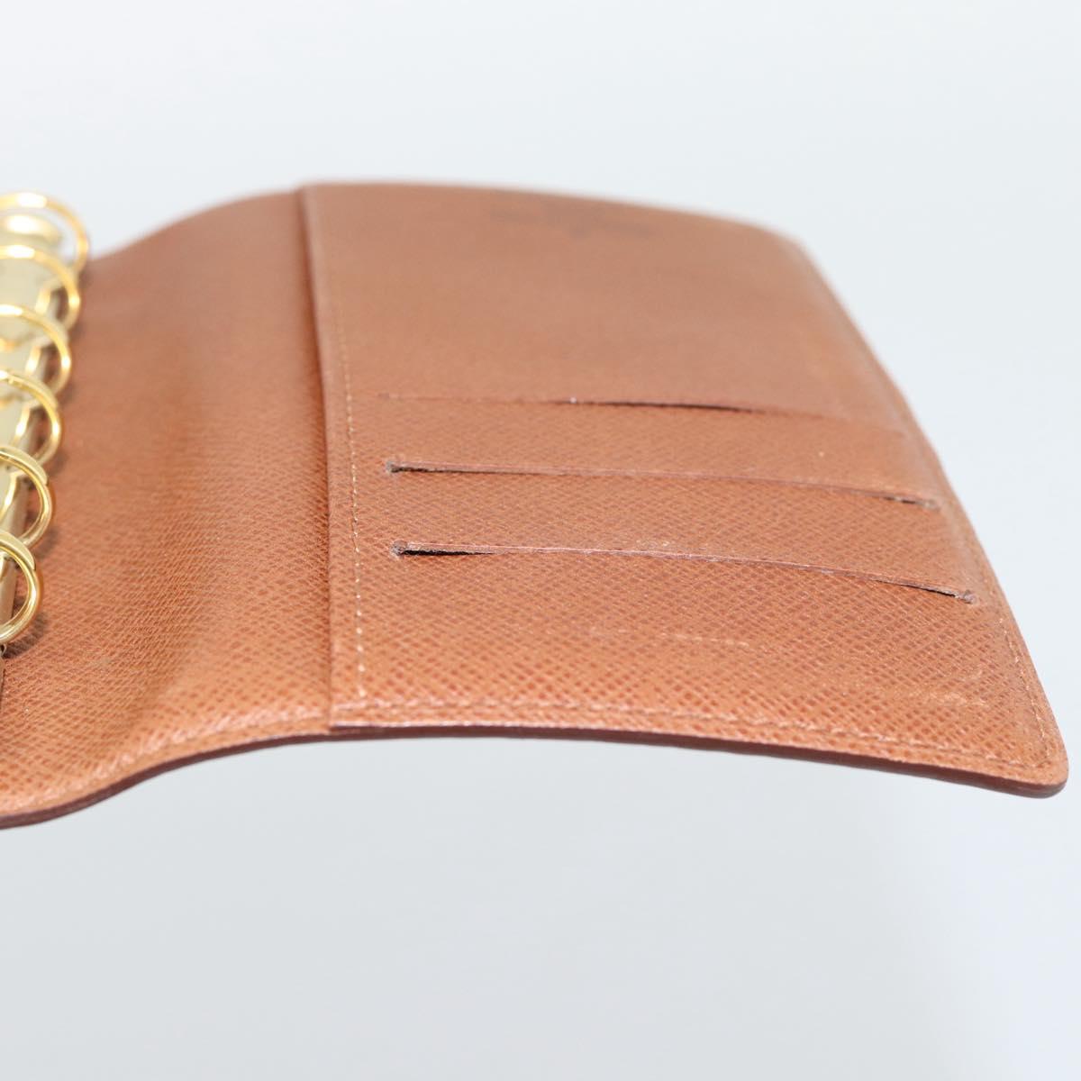 LOUIS VUITTON Monogram Agenda PM Day Planner Cover R20005 LV Auth BA14221