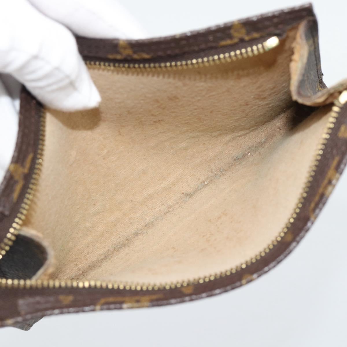LOUIS VUITTON Monogram Bucket PM Pouch Accessory Pouch LV Auth BA14232