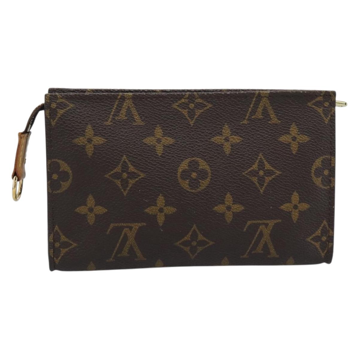 LOUIS VUITTON Monogram Bucket PM Pouch Accessory Pouch LV Auth BA14232