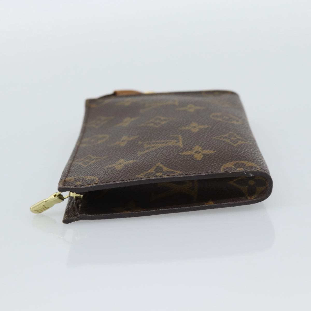 LOUIS VUITTON Monogram Bucket PM Pouch Accessory Pouch LV Auth BA14232