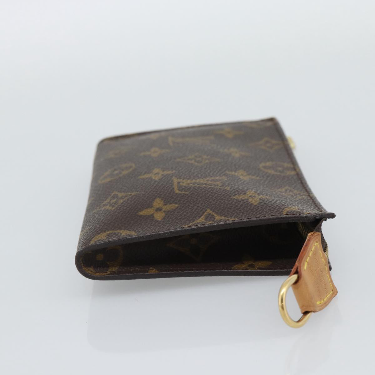LOUIS VUITTON Monogram Bucket PM Pouch Accessory Pouch LV Auth BA14232