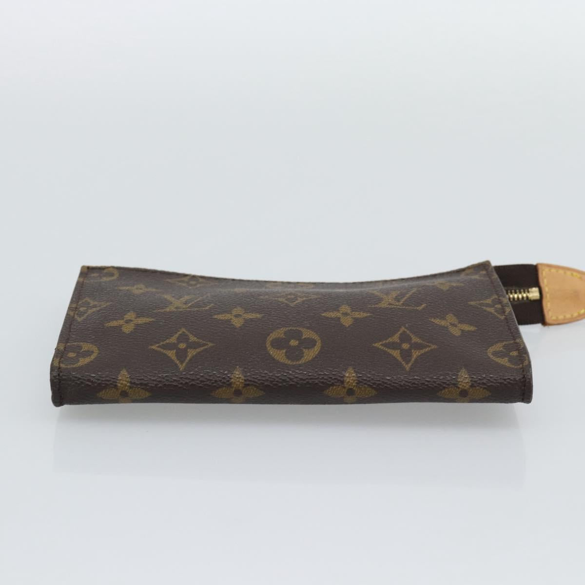 LOUIS VUITTON Monogram Bucket PM Pouch Accessory Pouch LV Auth BA14232