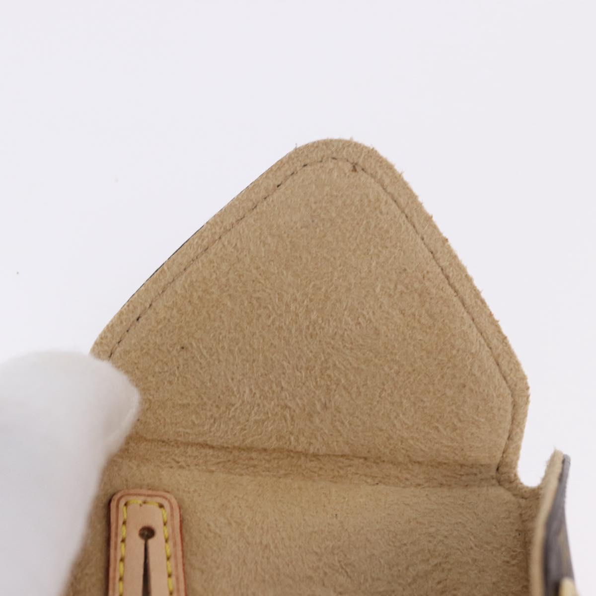 LOUIS VUITTON Monogram Accessory Case LV Auth BA14233