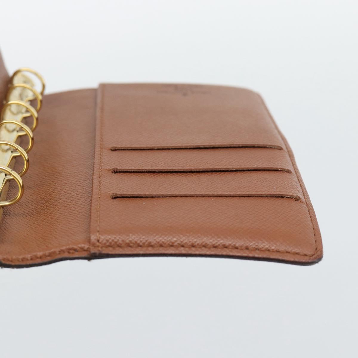 LOUIS VUITTON Monogram Agenda PM Day Planner Cover R20005 LV Auth BA14234