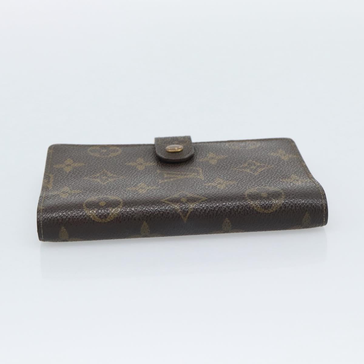 LOUIS VUITTON Monogram Agenda PM Day Planner Cover R20005 LV Auth BA14235