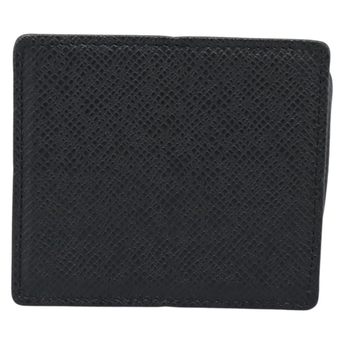 LOUIS VUITTON Epi Porte Monnaie Boite Coin Purse Ardoise M30382 LV Auth BA14248V