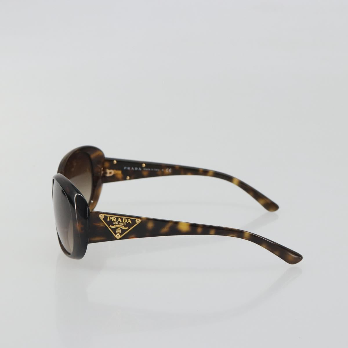 PRADA Tortoise Pattern Sunglasses Plastic Brown Gold Auth BA14251V