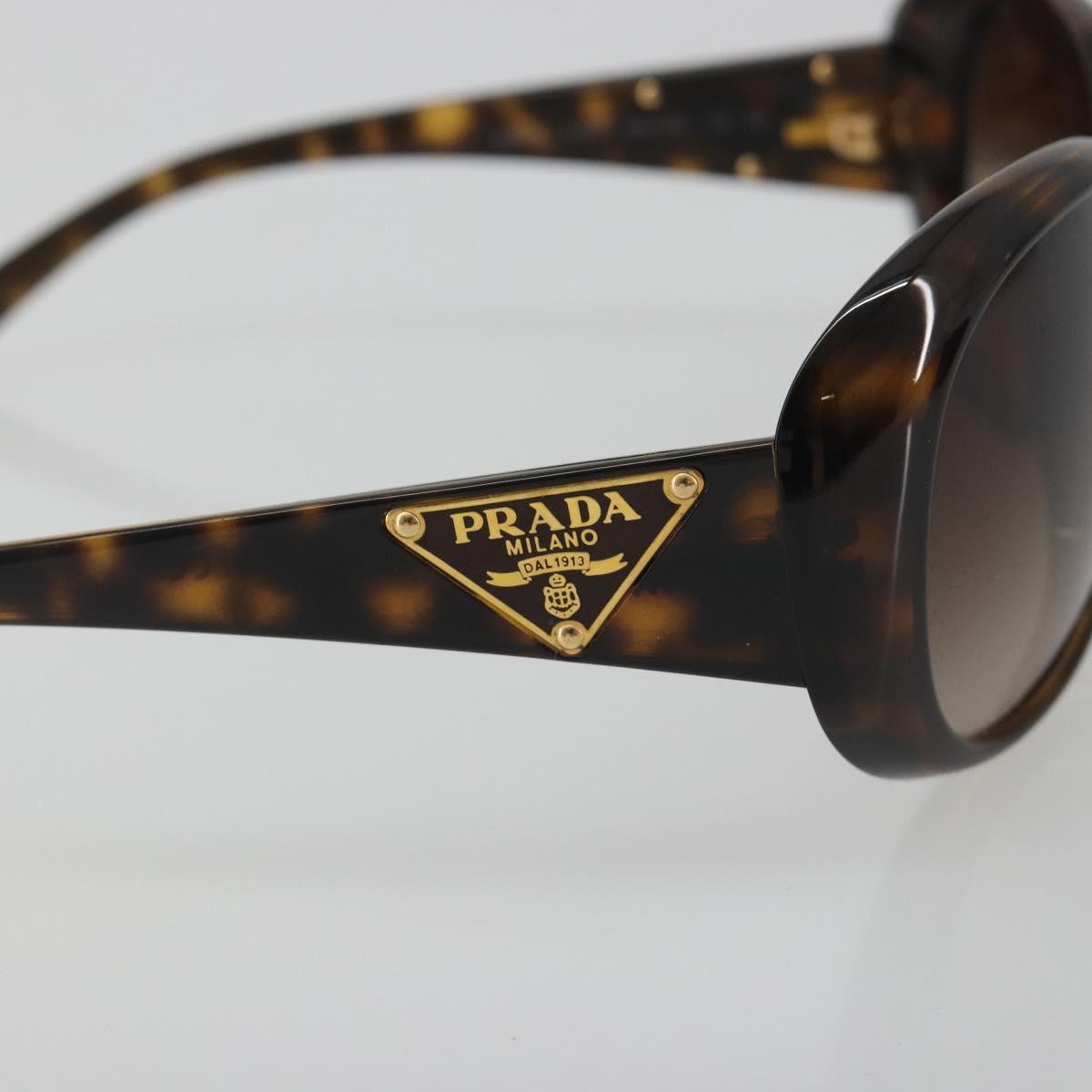 PRADA Tortoise Pattern Sunglasses Plastic Brown Gold Auth BA14251V