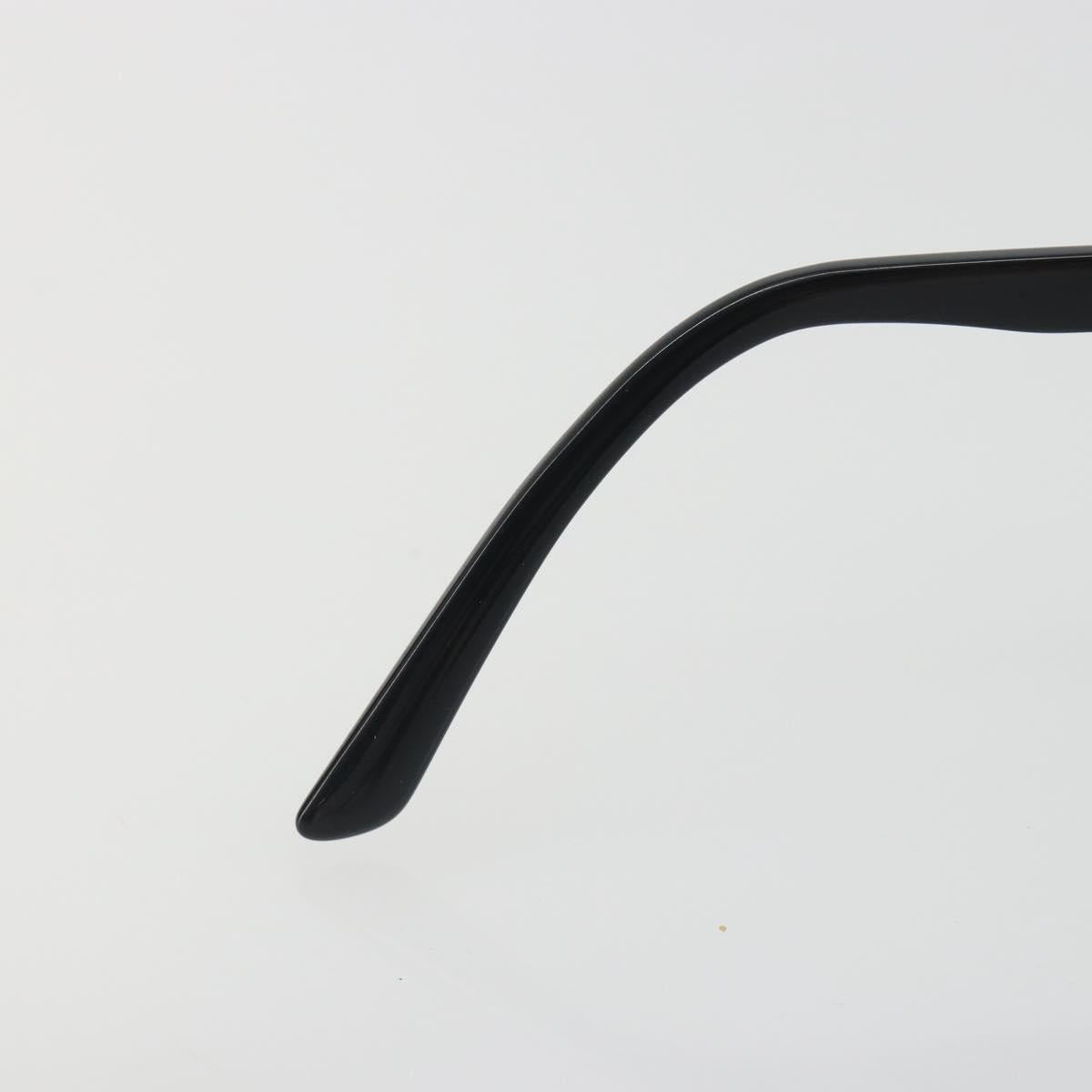 BALENCIAGA Sunglasses Plastic Black Silver Auth BA14252