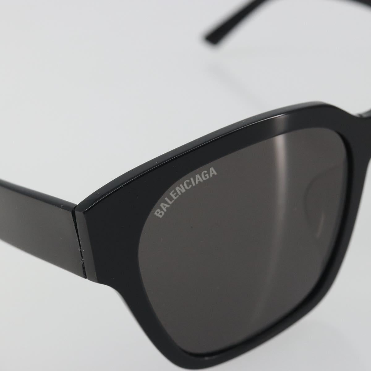 BALENCIAGA Sunglasses Plastic Black Auth BA14254V