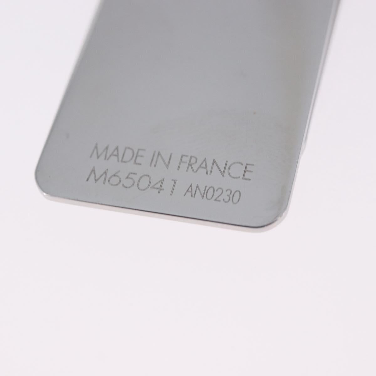 LOUIS VUITTON Steel Bill Clip Champs Elysees Clip Silver M65041 LV Auth BA14265M