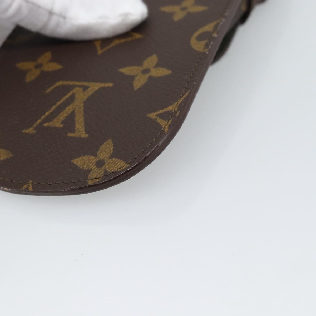 LOUIS VUITTON Monogram Etui a Lunettes Rabat Glasses Case M62970 LV Auth BA14270