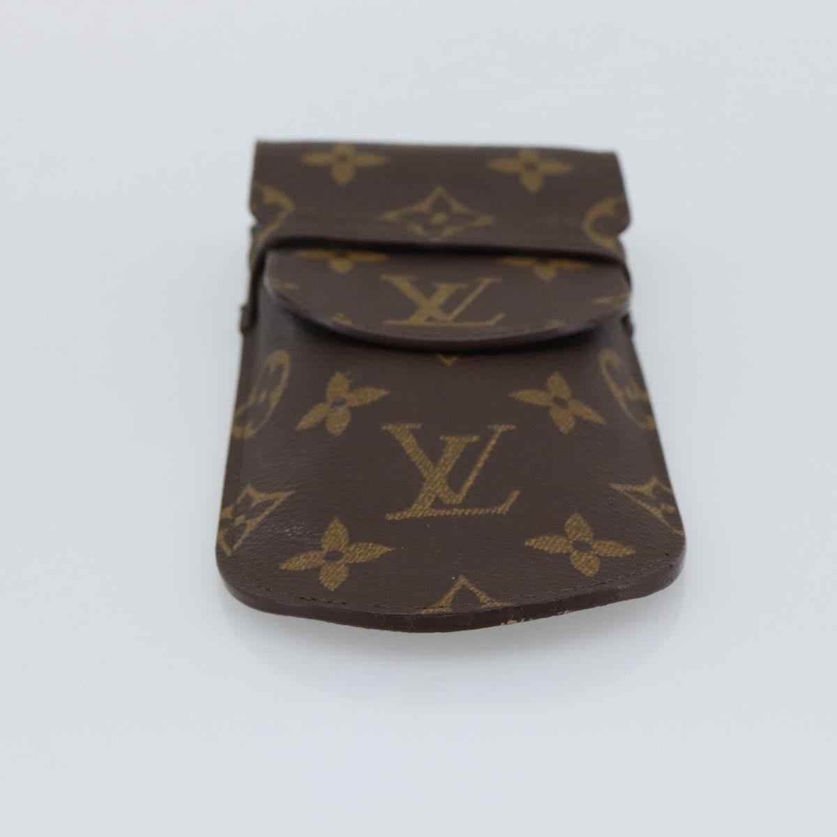 LOUIS VUITTON Monogram Etui a Lunettes Rabat Glasses Case M62970 LV Auth BA14270