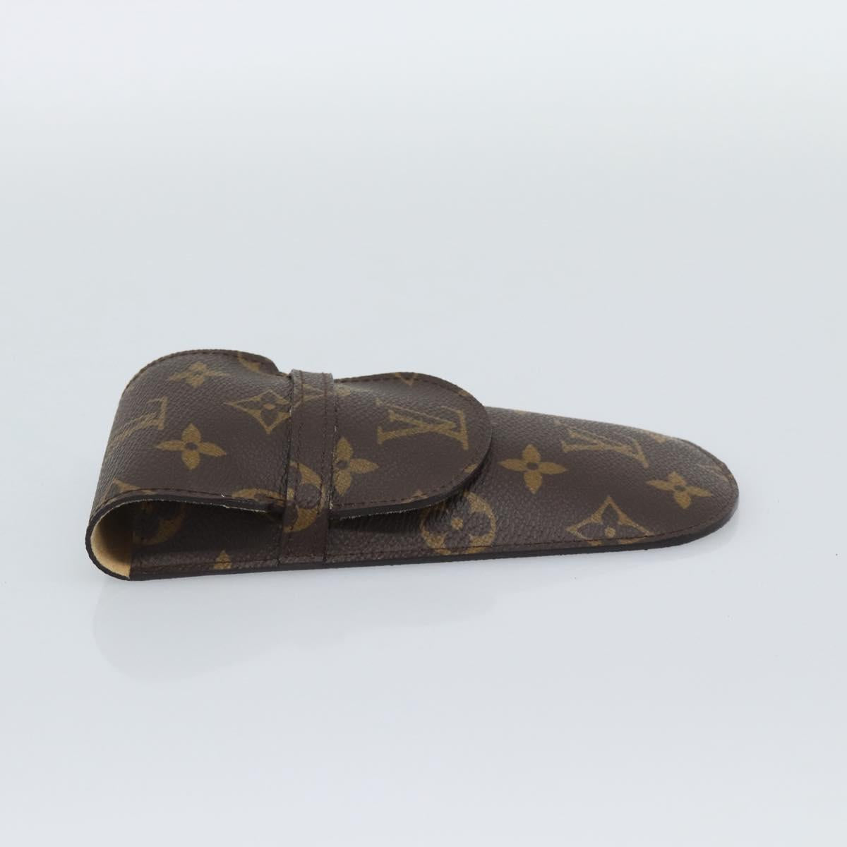 LOUIS VUITTON Monogram Etui a Lunettes Rabat Glasses Case M62970 LV Auth BA14271