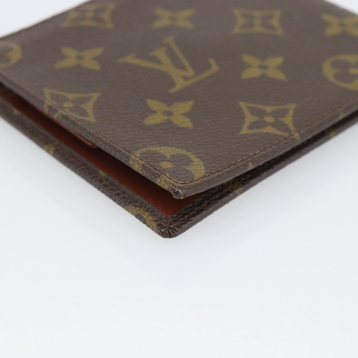 LOUIS VUITTON Monogram Eclipse Portefeuille Marco NM Wallet LV Auth BA14276