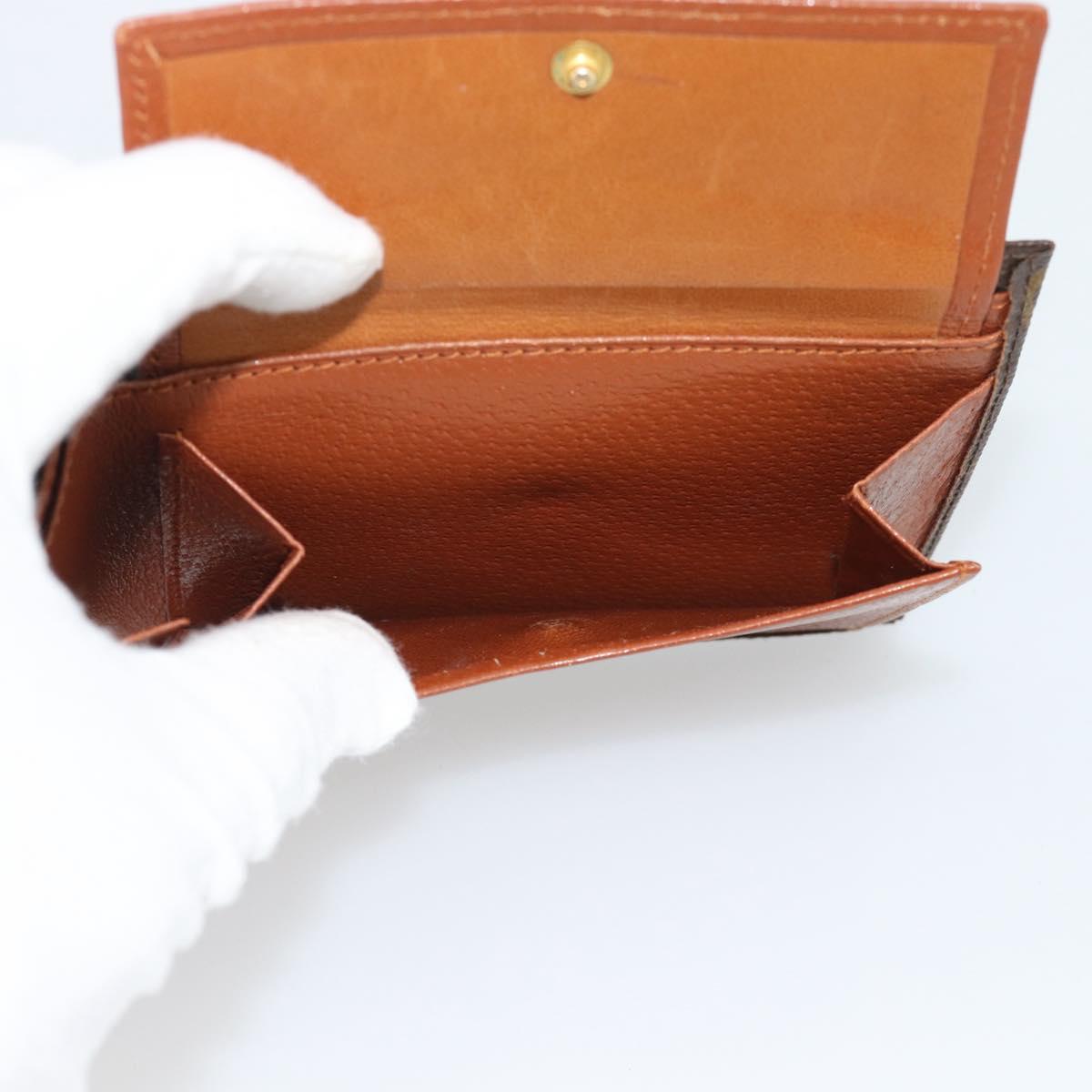 LOUIS VUITTON Monogram Eclipse Portefeuille Marco NM Wallet LV Auth BA14276