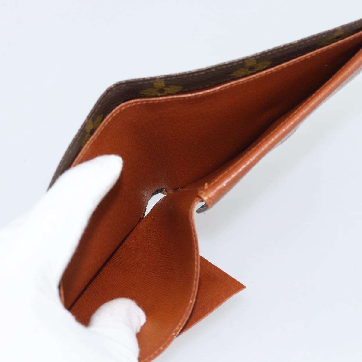 LOUIS VUITTON Monogram Eclipse Portefeuille Marco NM Wallet LV Auth BA14276