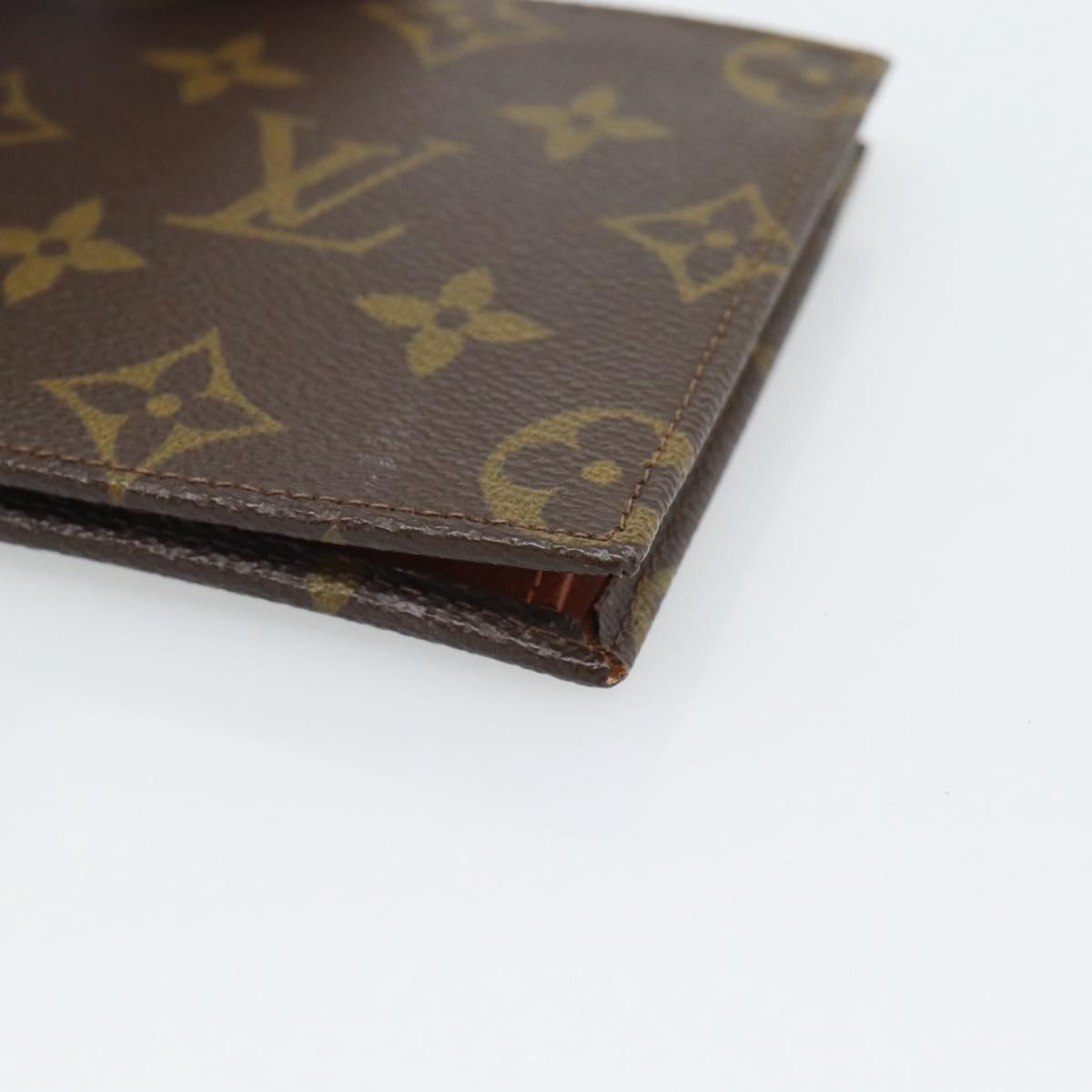 LOUIS VUITTON Monogram Eclipse Portefeuille Marco NM Wallet LV Auth BA14276