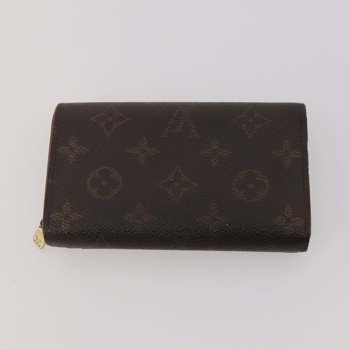 LOUIS VUITTON Monogram Damier Azur Wallet 5 Set LV Auth BA14277
