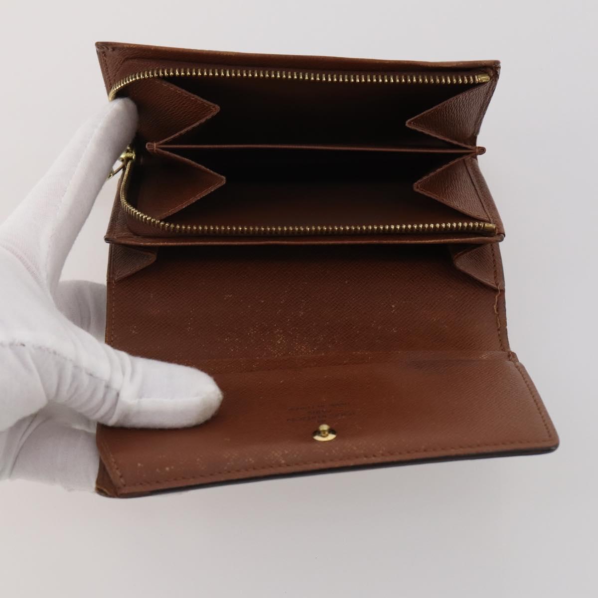 LOUIS VUITTON Monogram Damier Azur Wallet 5 Set LV Auth BA14277
