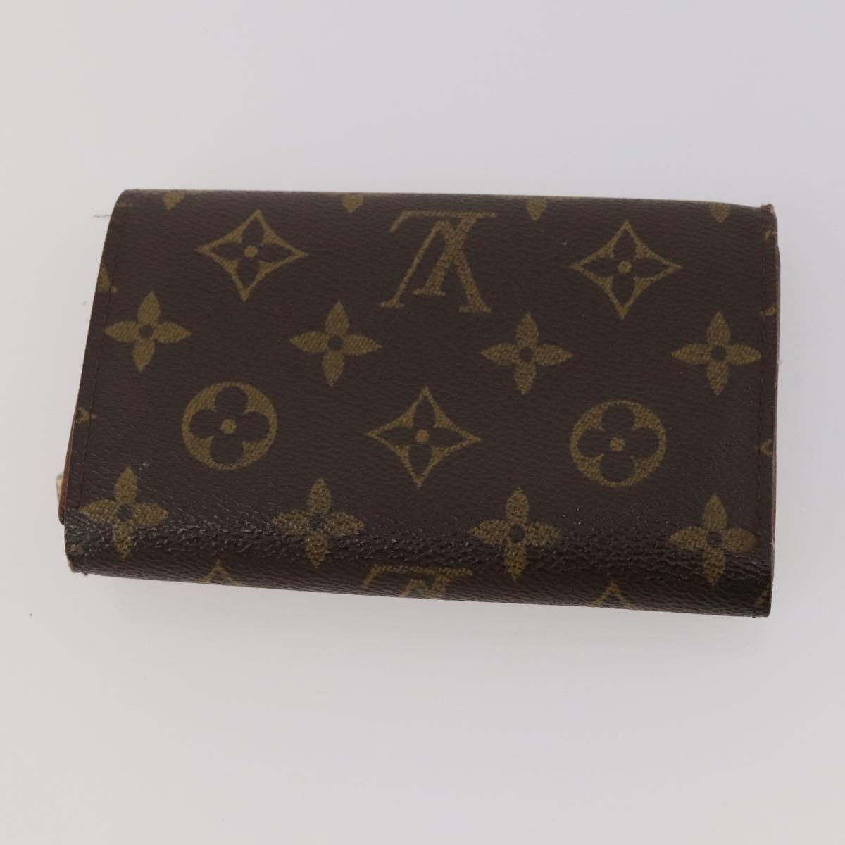 LOUIS VUITTON Monogram Damier Azur Wallet 5 Set LV Auth BA14278
