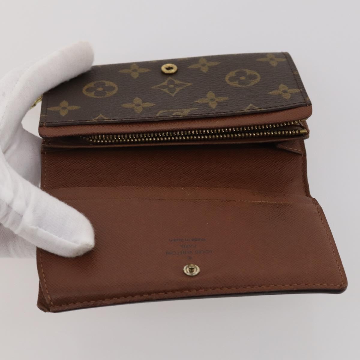 LOUIS VUITTON Monogram Damier Azur Wallet 5 Set LV Auth BA14278