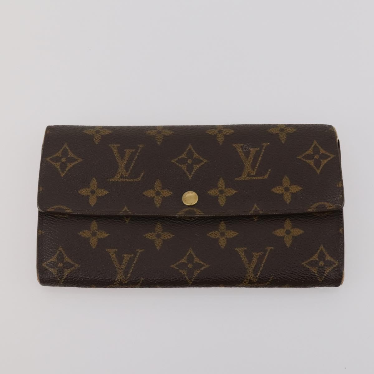 LOUIS VUITTON Monogram Damier Azur Wallet 5 Set LV Auth BA14278