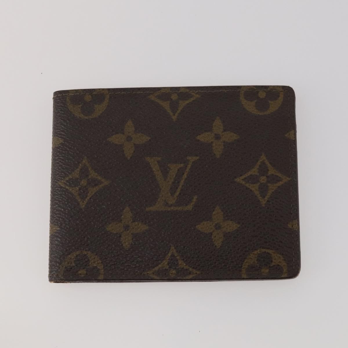 LOUIS VUITTON Monogram Damier Azur Wallet 5 Set LV Auth BA14278