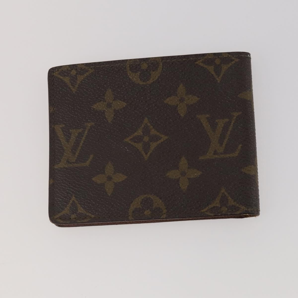 LOUIS VUITTON Monogram Damier Azur Wallet 5 Set LV Auth BA14278