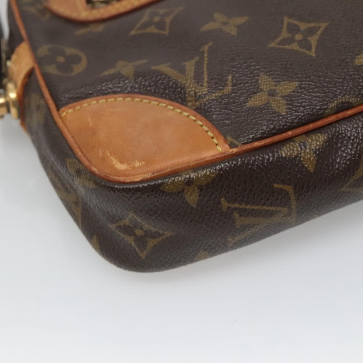 LOUIS VUITTON Monogram Marly Dragonne GM Clutch Bag M51825 LV Auth BA1429