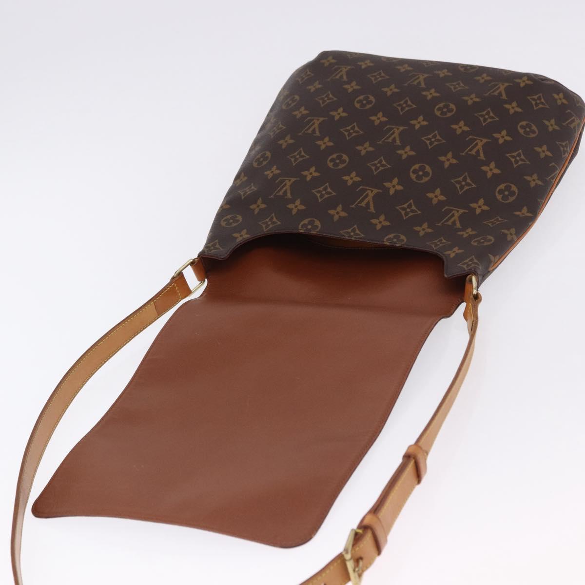 LOUIS VUITTON Monogram Musette Shoulder Bag M51256 LV Auth BA14301