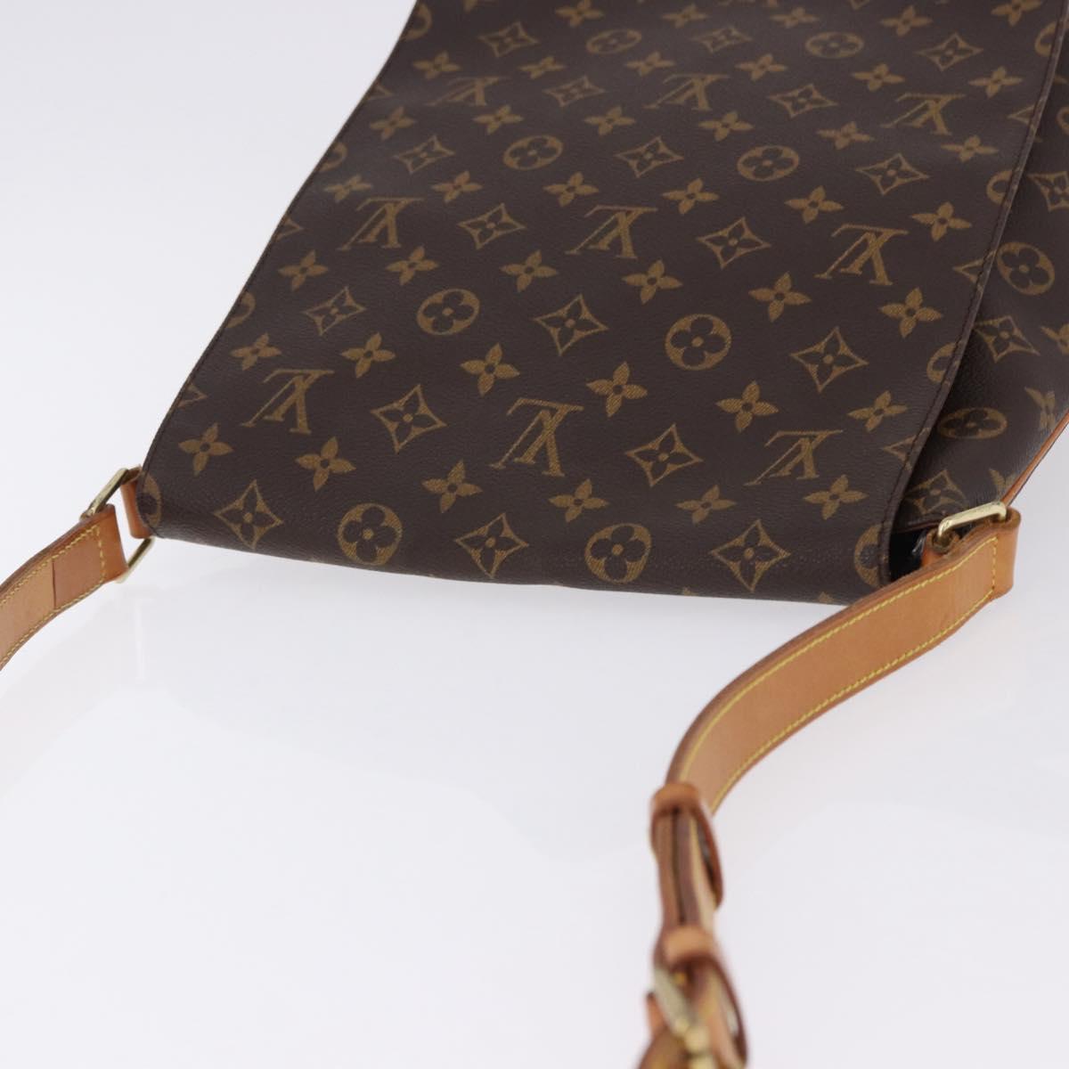 LOUIS VUITTON Monogram Musette Shoulder Bag M51256 LV Auth BA14301