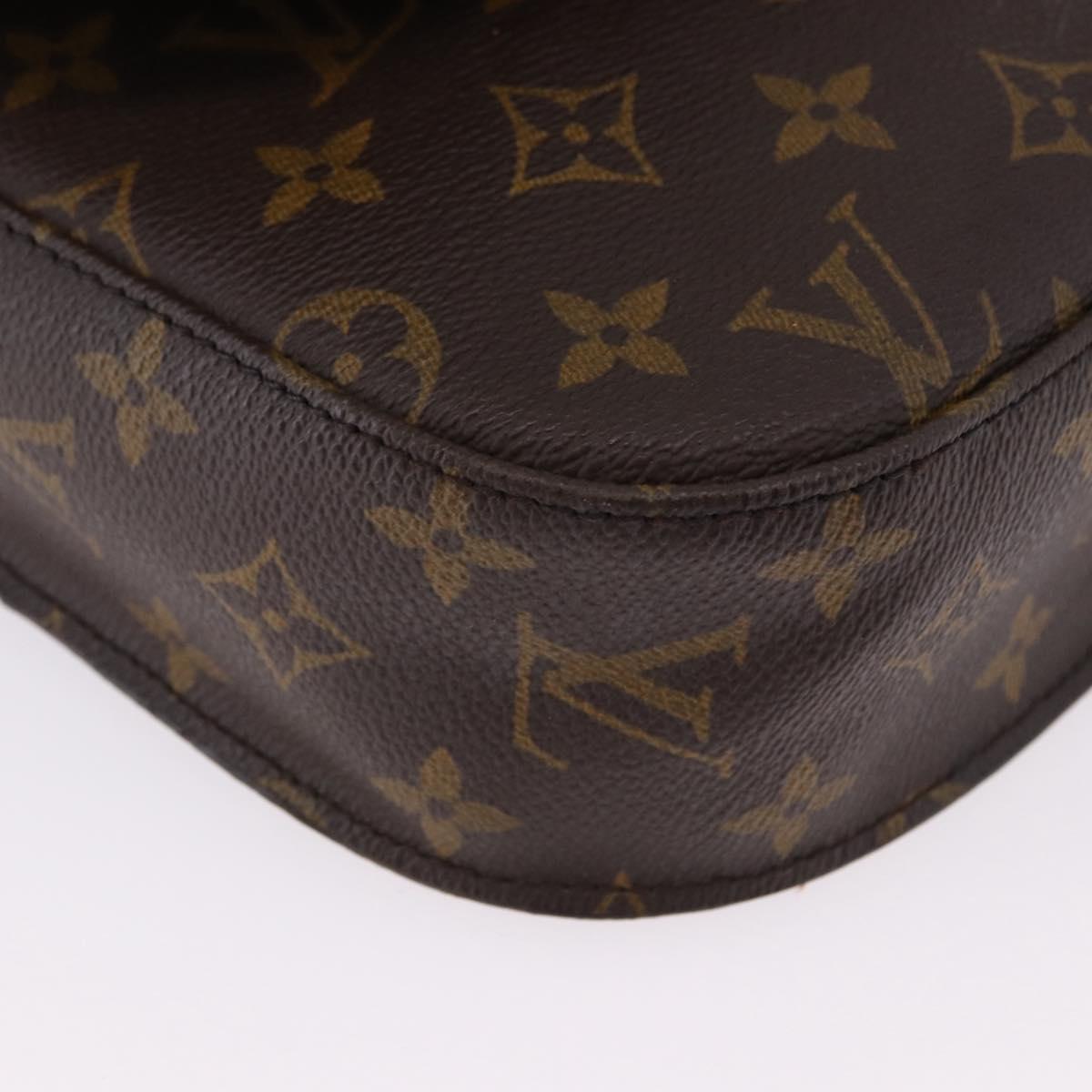 LOUIS VUITTON Monogram Saint Cloud GM Shoulder Bag M51242 LV Auth BA14303