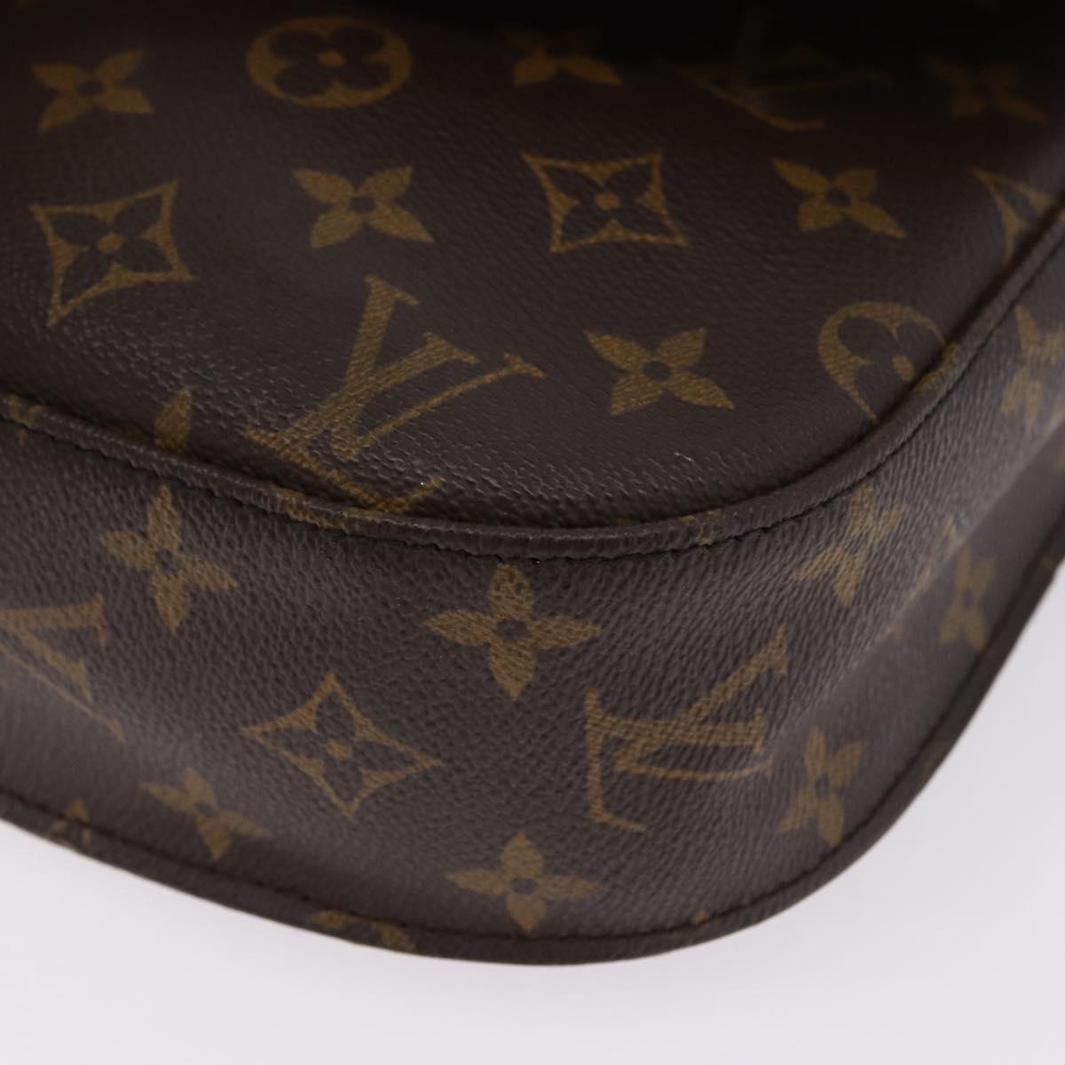 LOUIS VUITTON Monogram Saint Cloud GM Shoulder Bag M51242 LV Auth BA14303