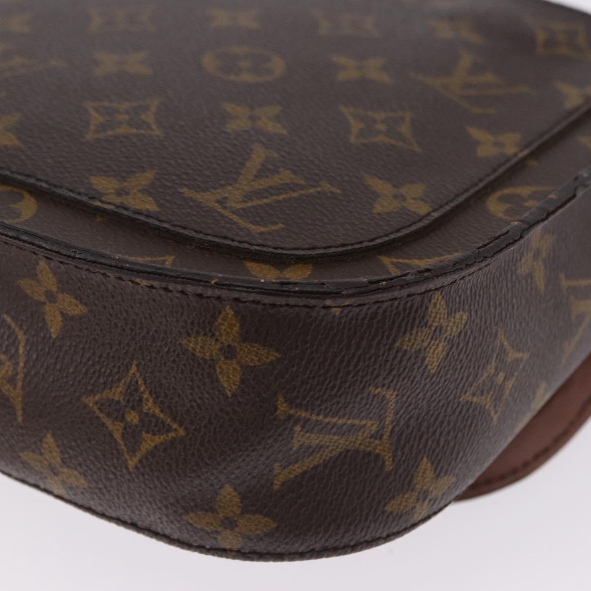 LOUIS VUITTON Monogram Saint Cloud GM Shoulder Bag M51242 LV Auth BA14303