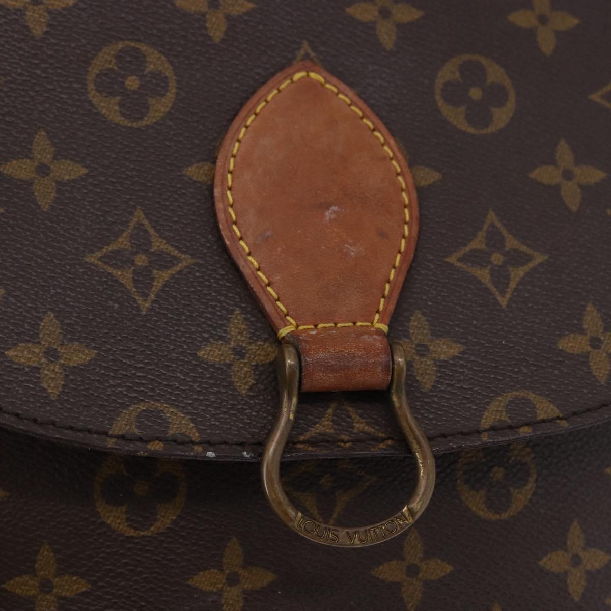 LOUIS VUITTON Monogram Saint Cloud GM Shoulder Bag M51242 LV Auth BA14303