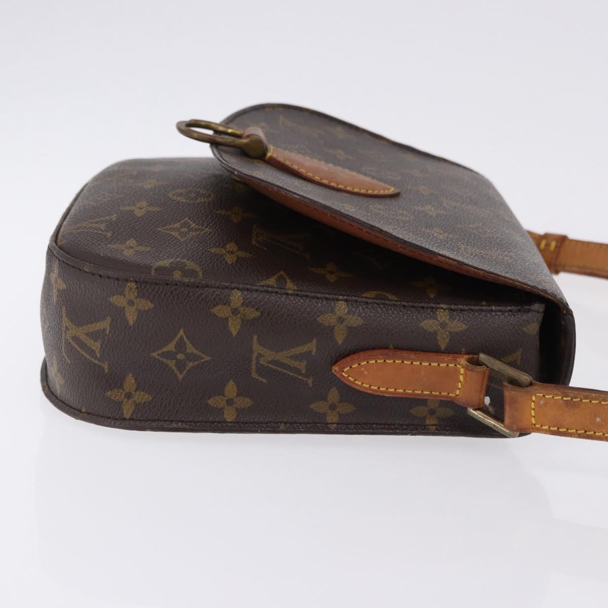 LOUIS VUITTON Monogram Saint Cloud GM Shoulder Bag M51242 LV Auth BA14303