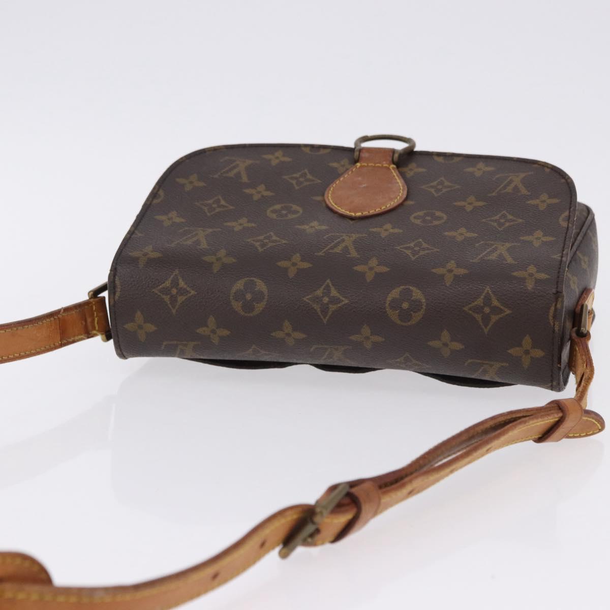 LOUIS VUITTON Monogram Saint Cloud GM Shoulder Bag M51242 LV Auth BA14303