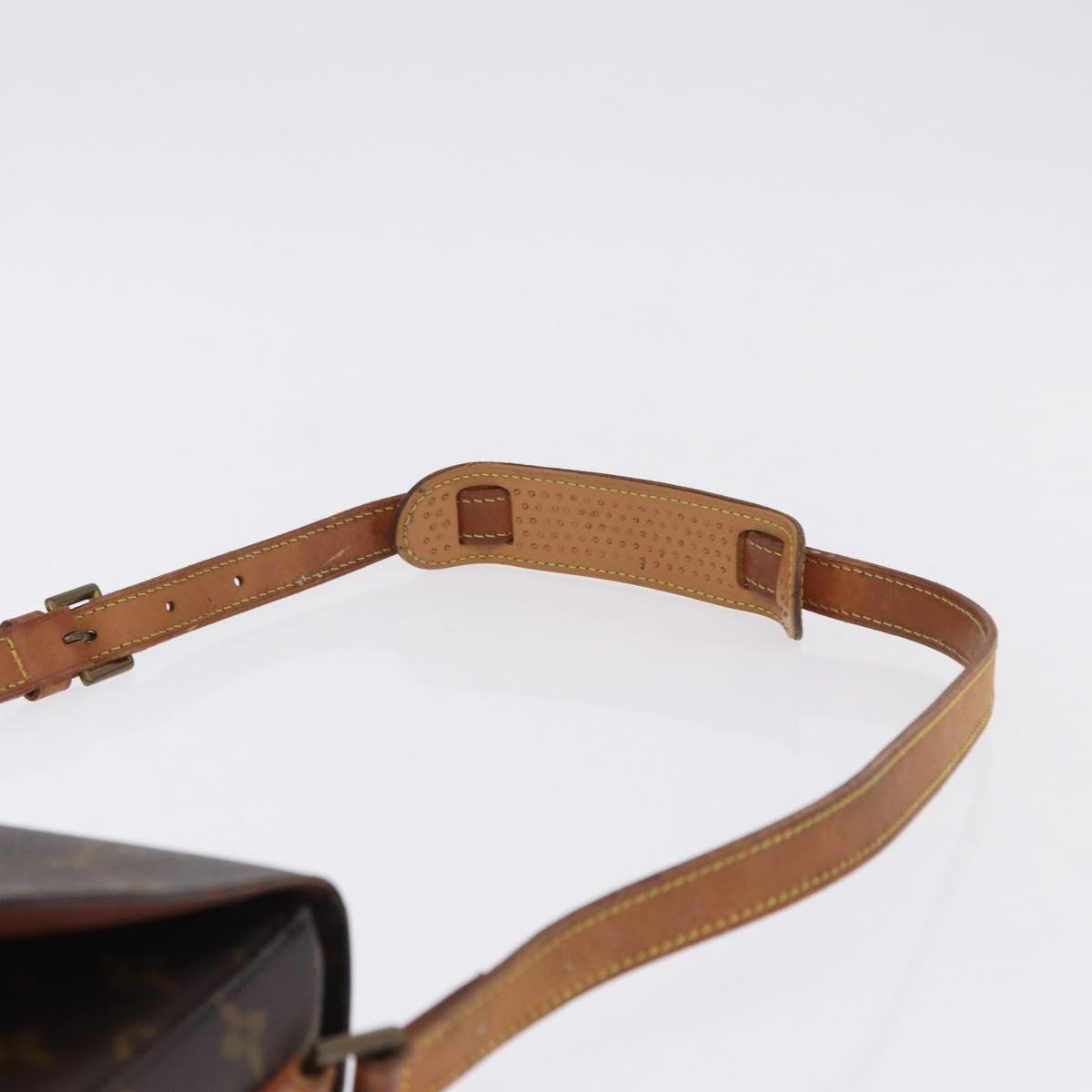 LOUIS VUITTON Monogram Saint Cloud GM Shoulder Bag M51242 LV Auth BA14303