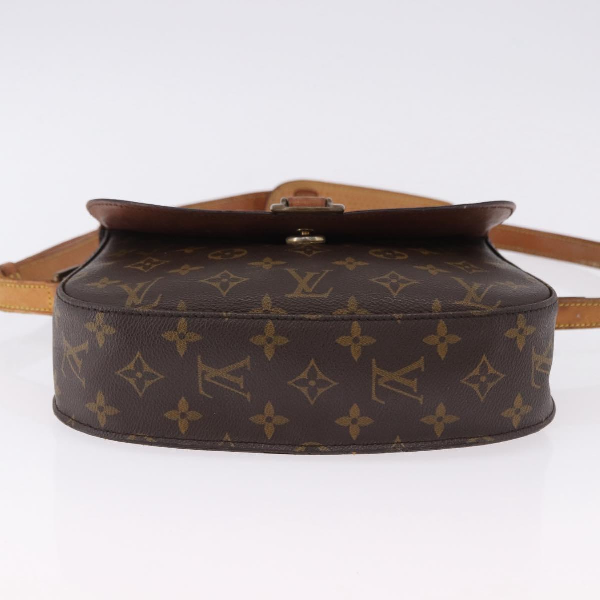 LOUIS VUITTON Monogram Saint Cloud GM Shoulder Bag M51242 LV Auth BA14303