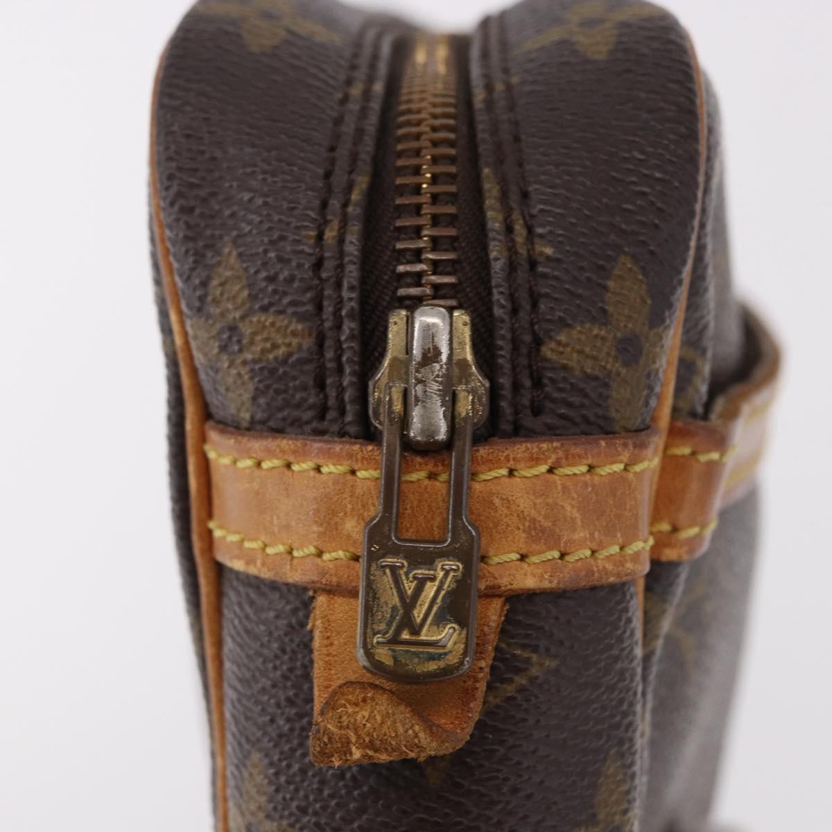 LOUIS VUITTON Monogram Compiegne 23 Clutch Bag M51847 LV Auth BA14308