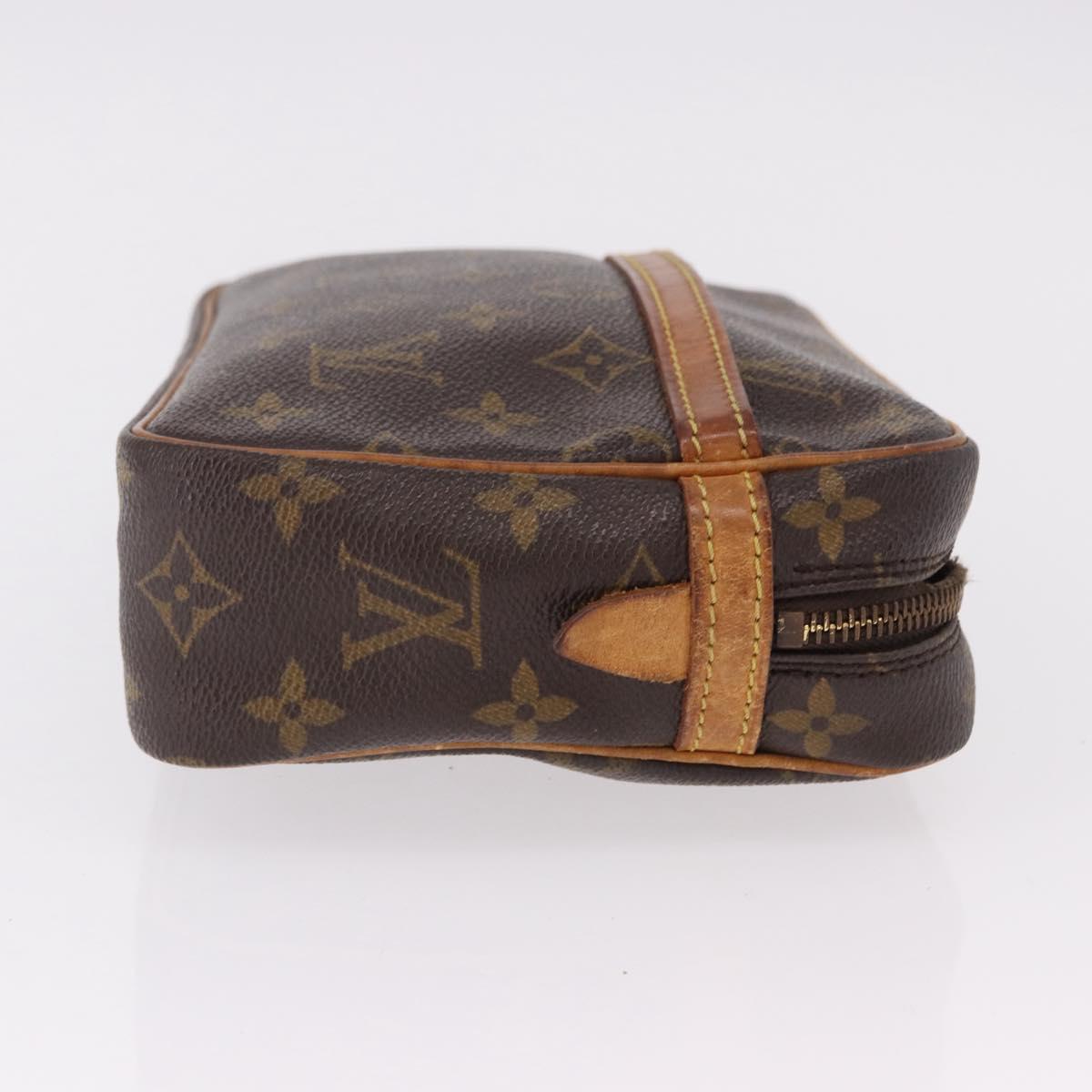 LOUIS VUITTON Monogram Compiegne 23 Clutch Bag M51847 LV Auth BA14308